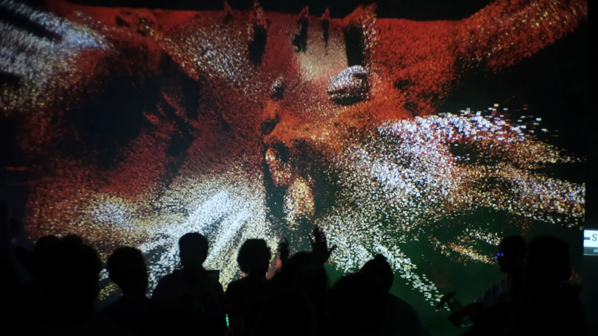 Olali Art : Atelier des Lumières - VJing live et interactive show. Une expérience immersive par olali.